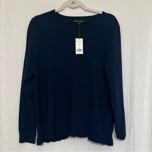 Banana Republic Deep Blue Long Sleeve Top